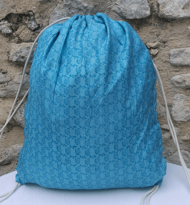 Sac à dos en sari vintage recyclé